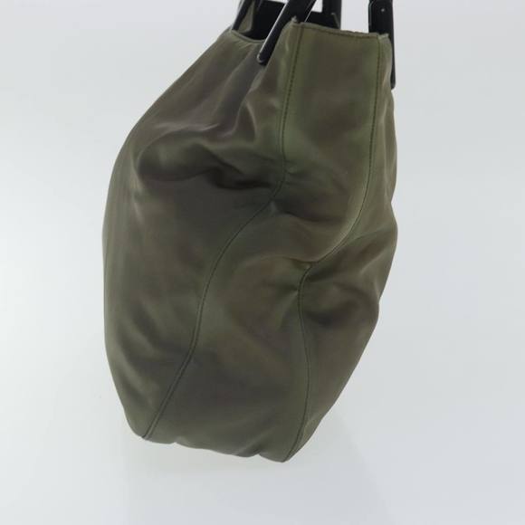 PRADA Tote Bag Nylon Khaki Auth bs19095 - Picture 4 of 16